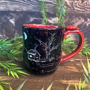 Deep Night Carved Specialty Mug 🌙